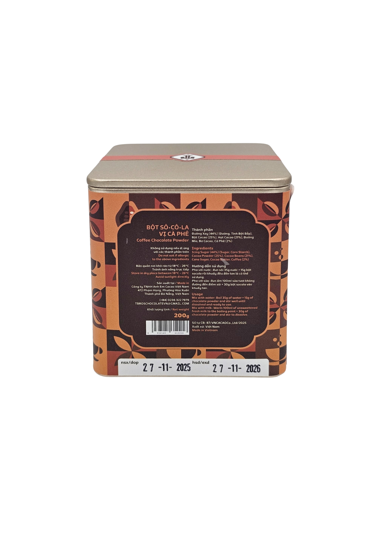 Coffee Chocolate Powder Drink