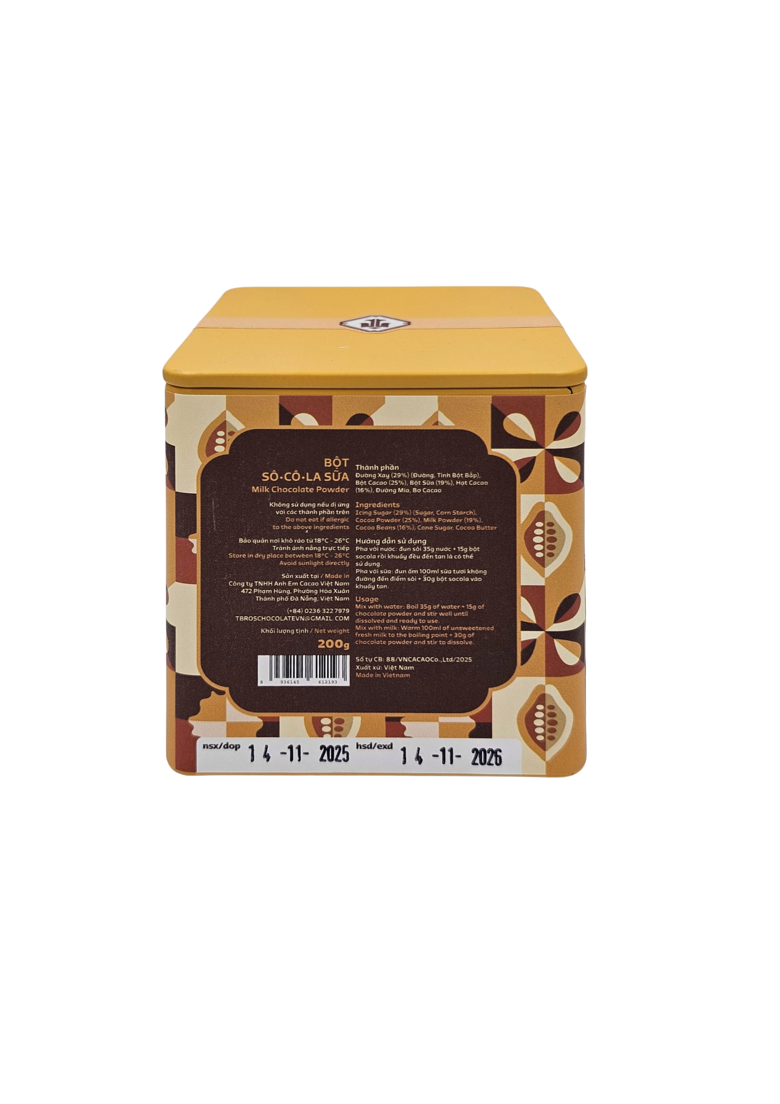 Milk Chocolate Drink Powder